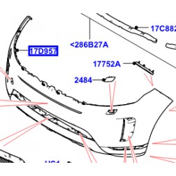  LR117403 | Paraurti Anteriore